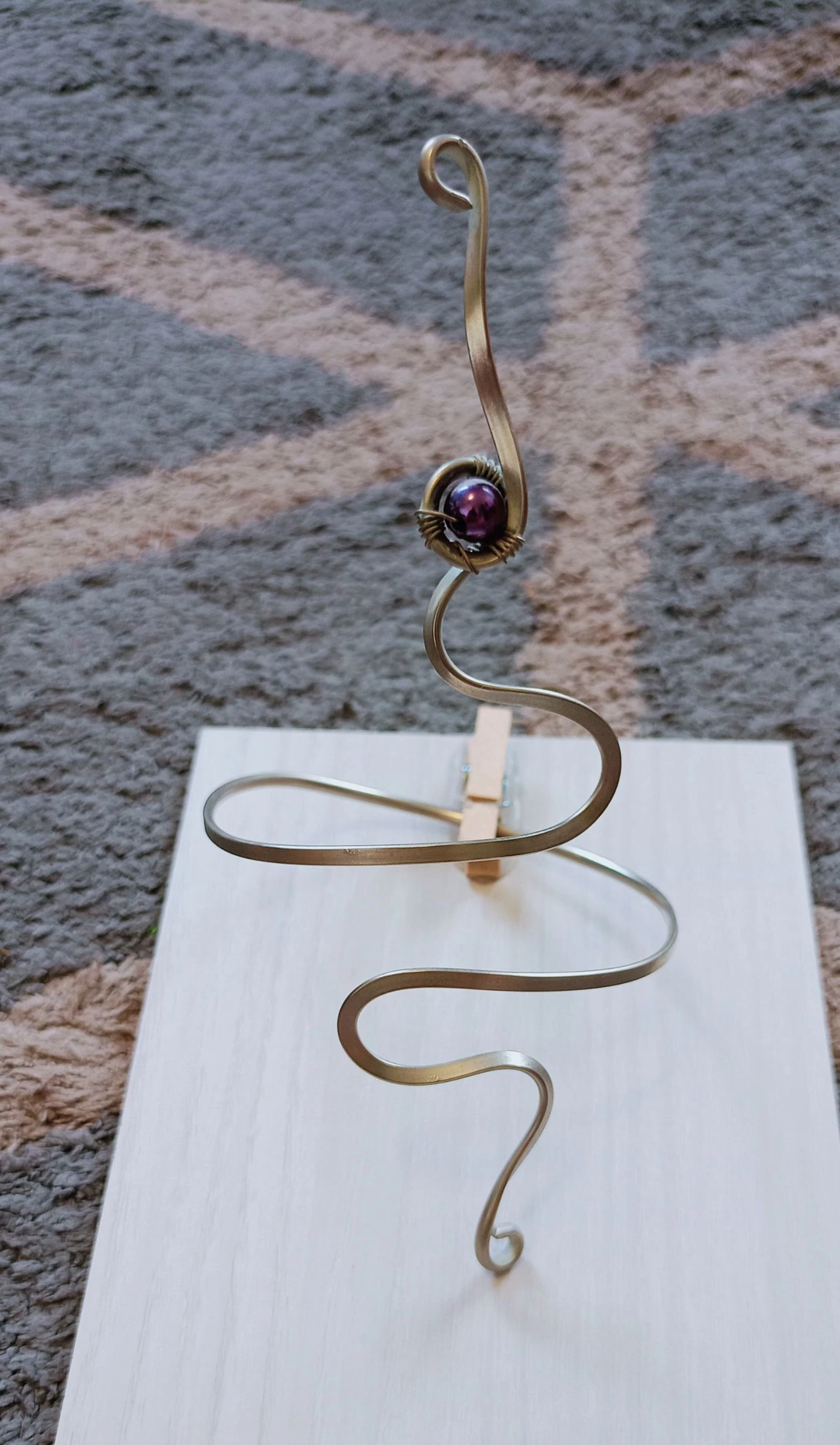 Bracelet ajustable en alpaga – photo 2